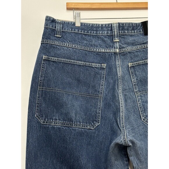 Marithe Francois Girbaud Jeans Mens 38 Blue Straight Leg Short - Picture 9 of 16
